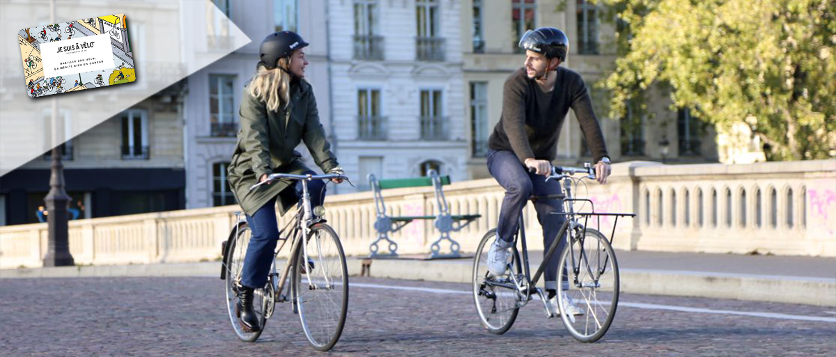 Je suis à vélo (e-carte)